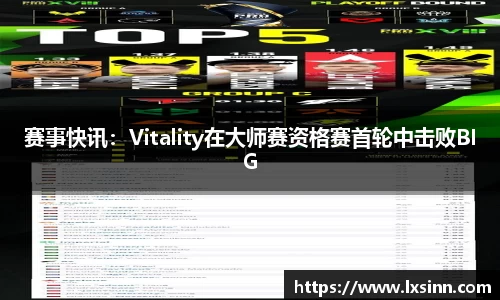赛事快讯：Vitality在大师赛资格赛首轮中击败BIG
